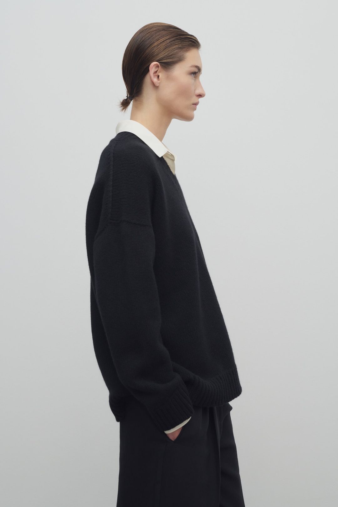 Sdavion Sweater in Wool and Cashmere #4