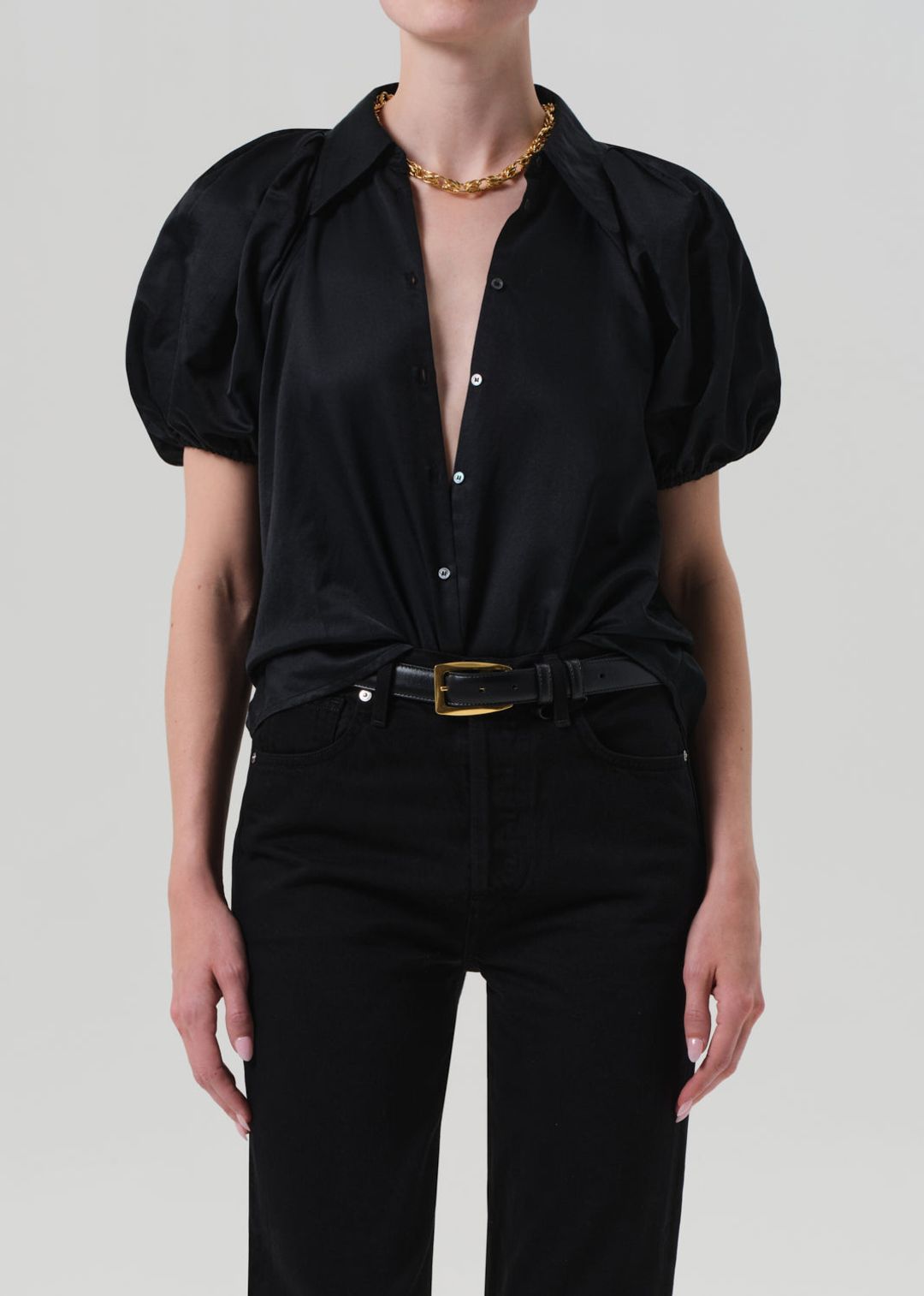 Leila Blouse in Black
