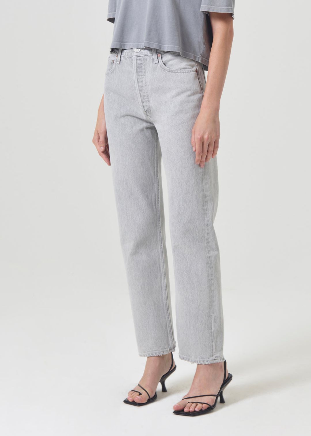 90's Pinch Waist High Rise Straight in Rain #4