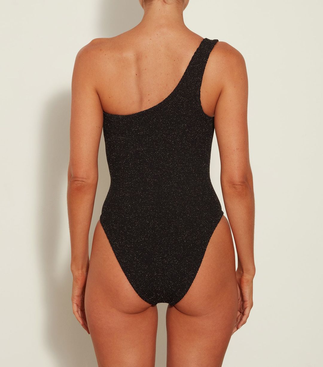 Nancy Lurex Swim - Black/Gold