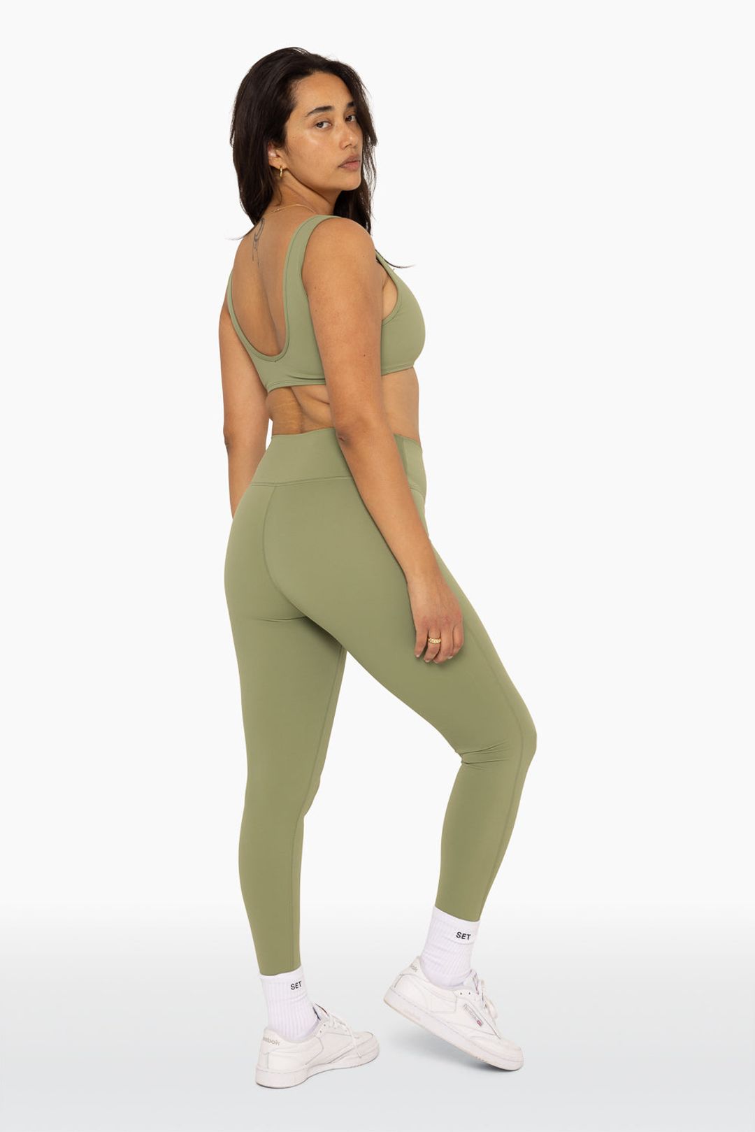 SPORTBODY® LEGGINGS - PISTACHIO #6