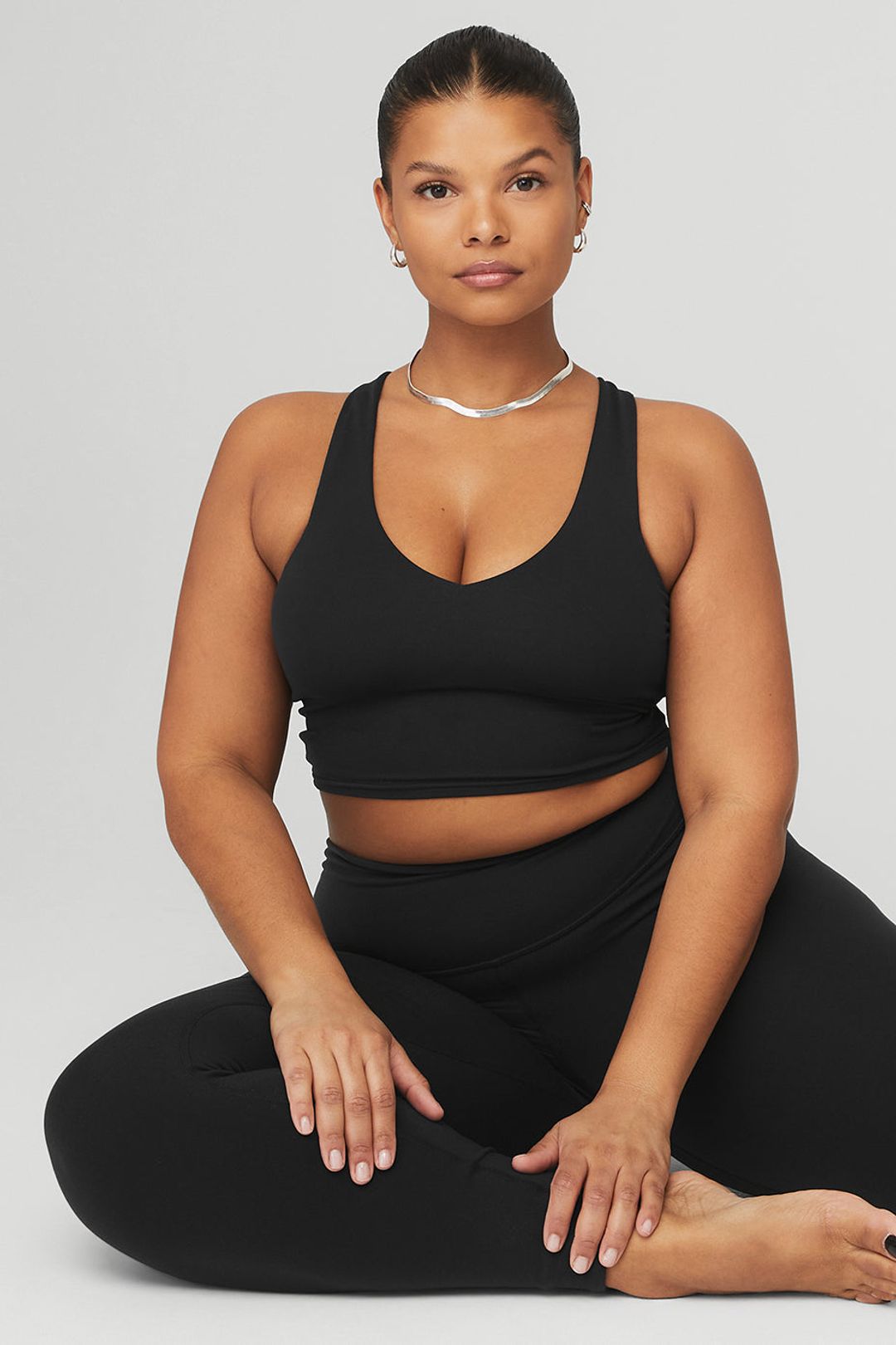 High-Waist Airbrush Legging - Black #9