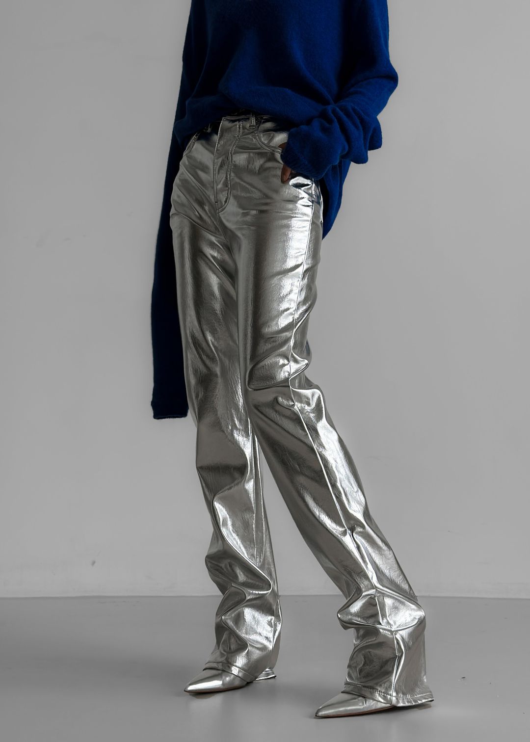 Jesse Aluminium Pants - Silver #6