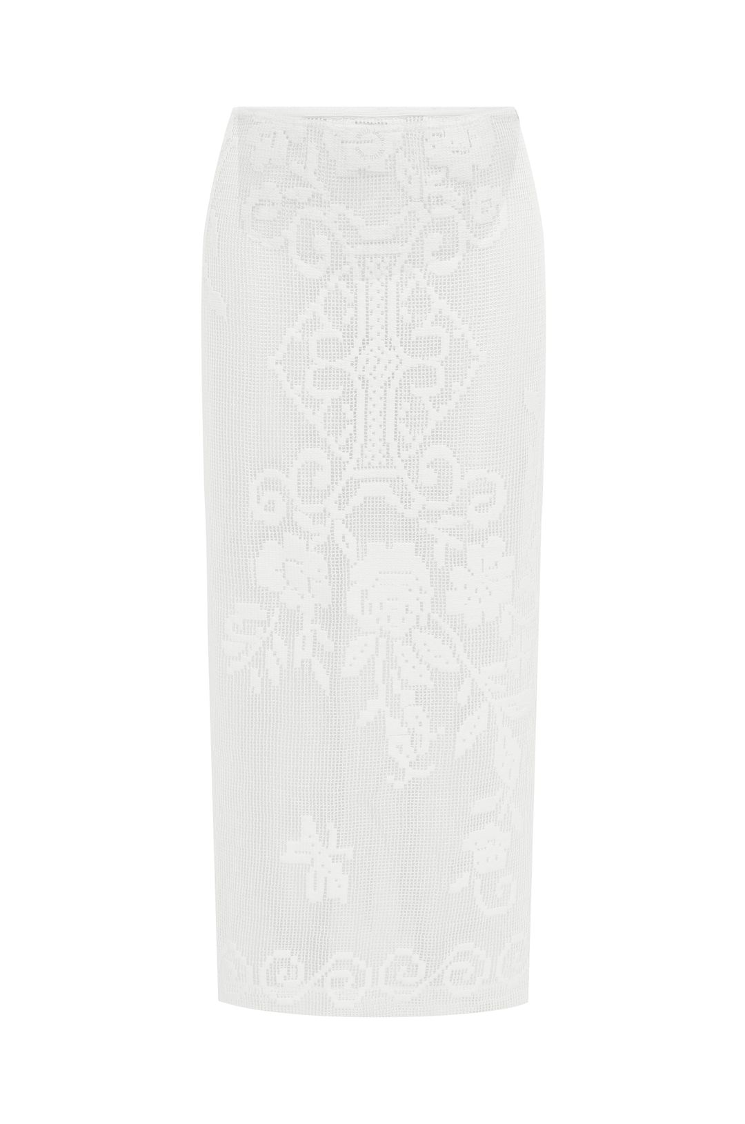 Saint Midi Skirt | White #5