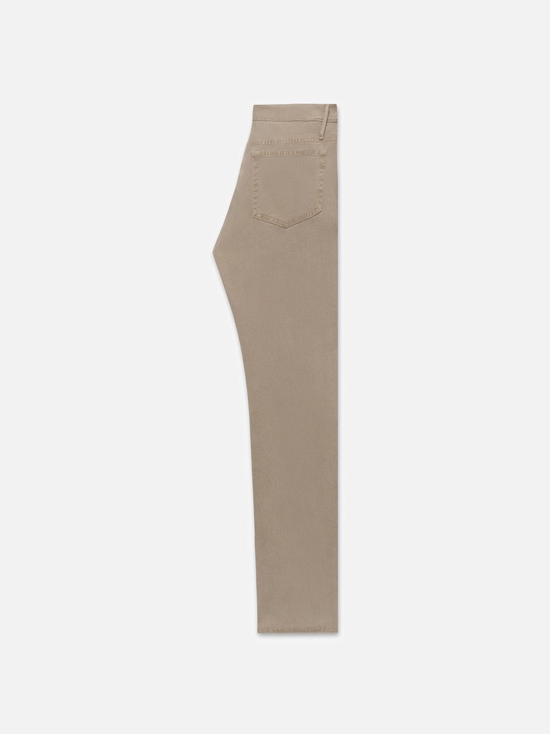 L'Homme Slim Brushed Twill -- Stone Beige #3