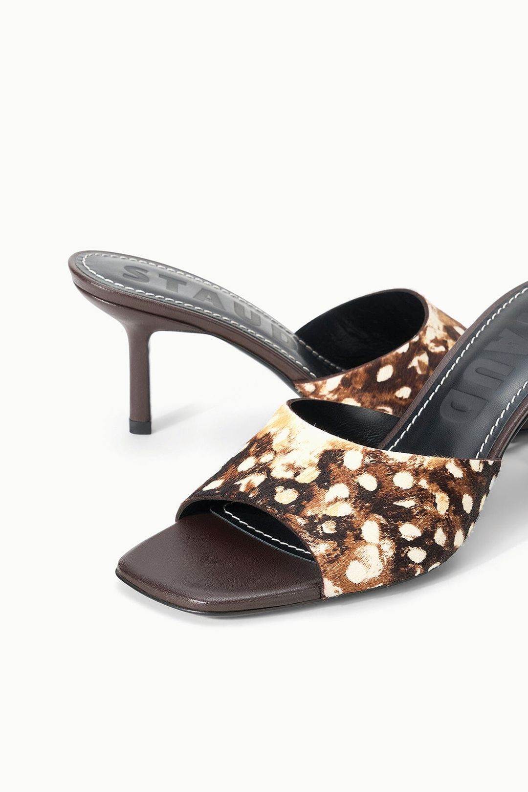 BEA MULE | FAWN HAIRCALF #5