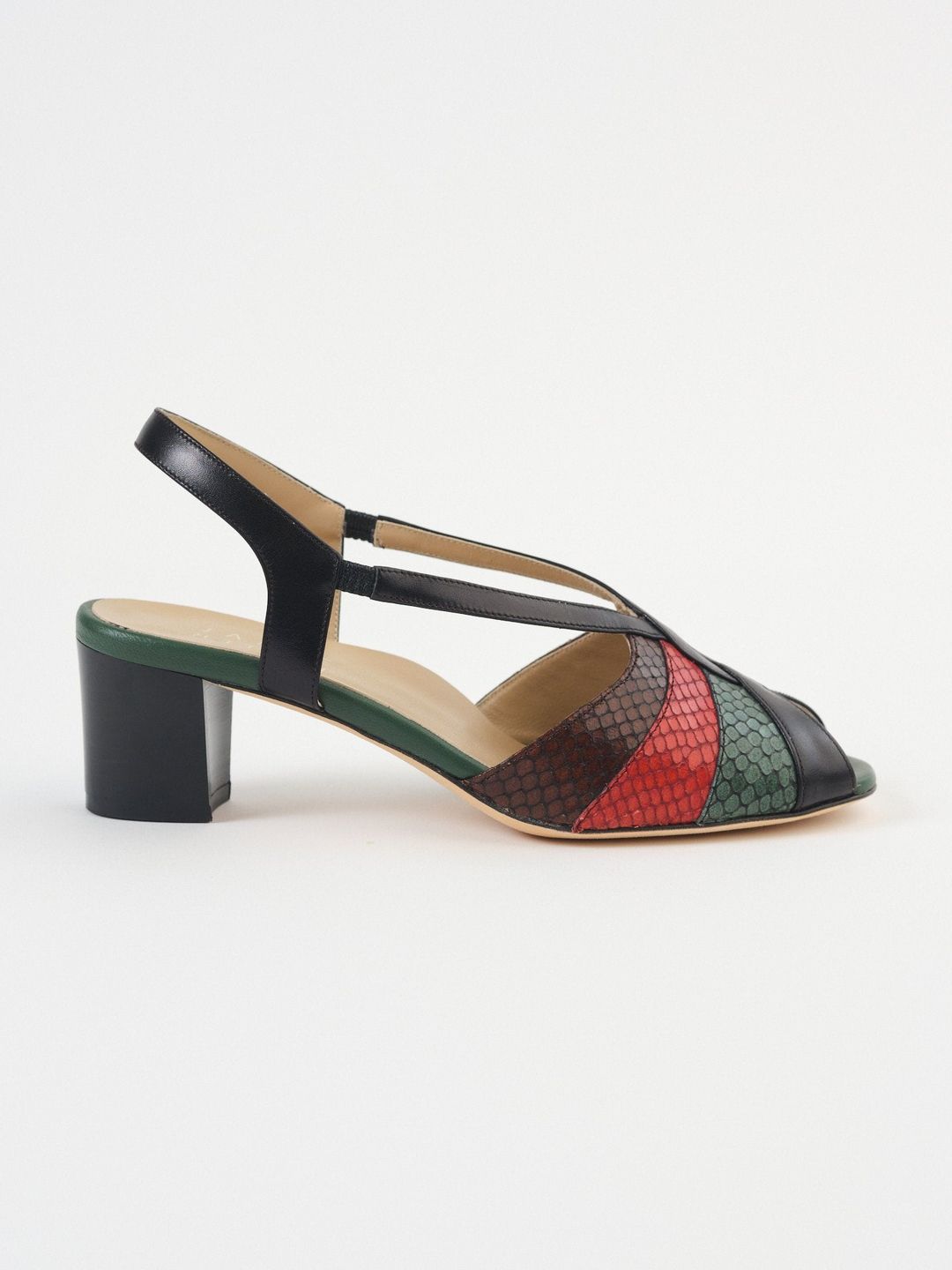 The Archive Heel in Snake Mix #3