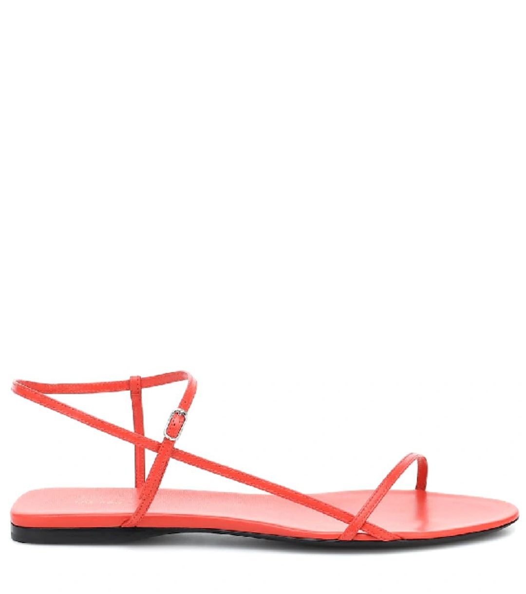 Bare Strappy Sandals In Red #5