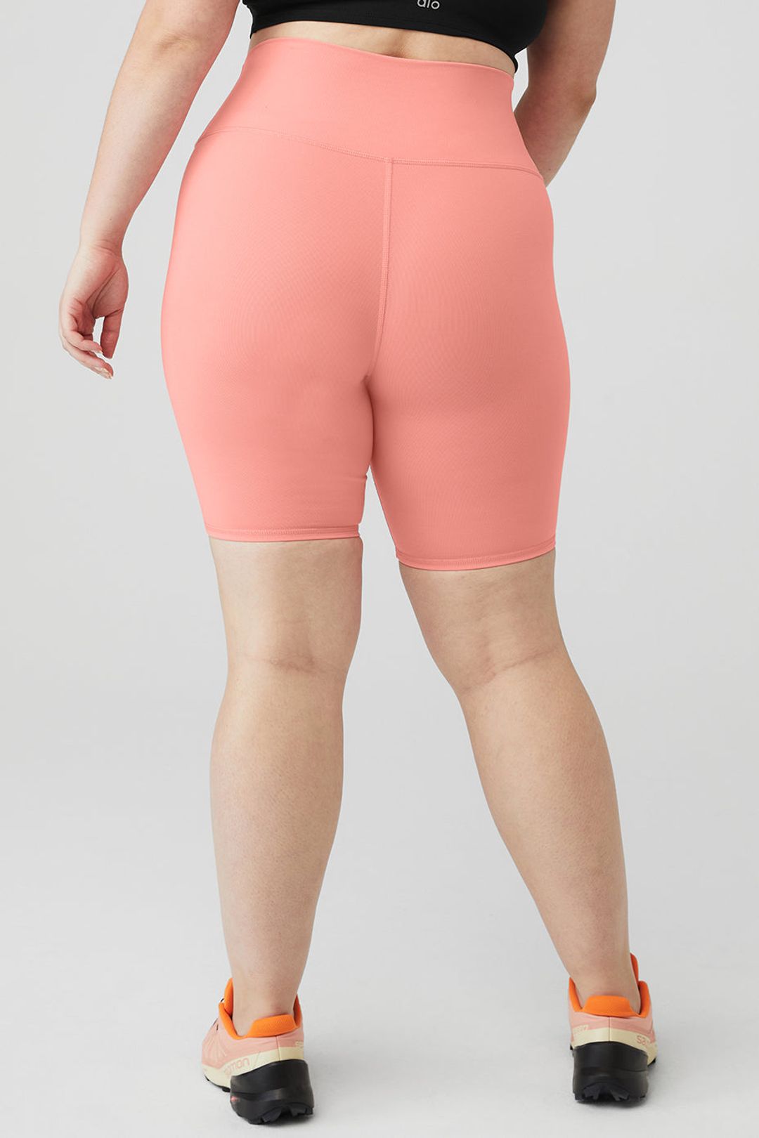 7" High-Waist Biker Short - Strawberry Lemonade #6