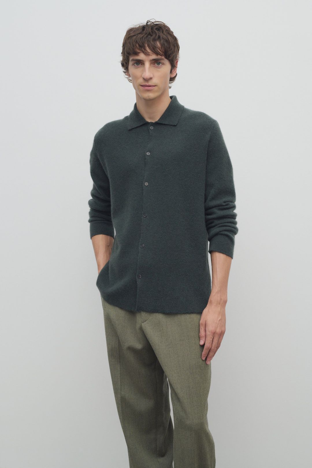 Iverson Jacket in Silk, Cashmere, and Cotton #3