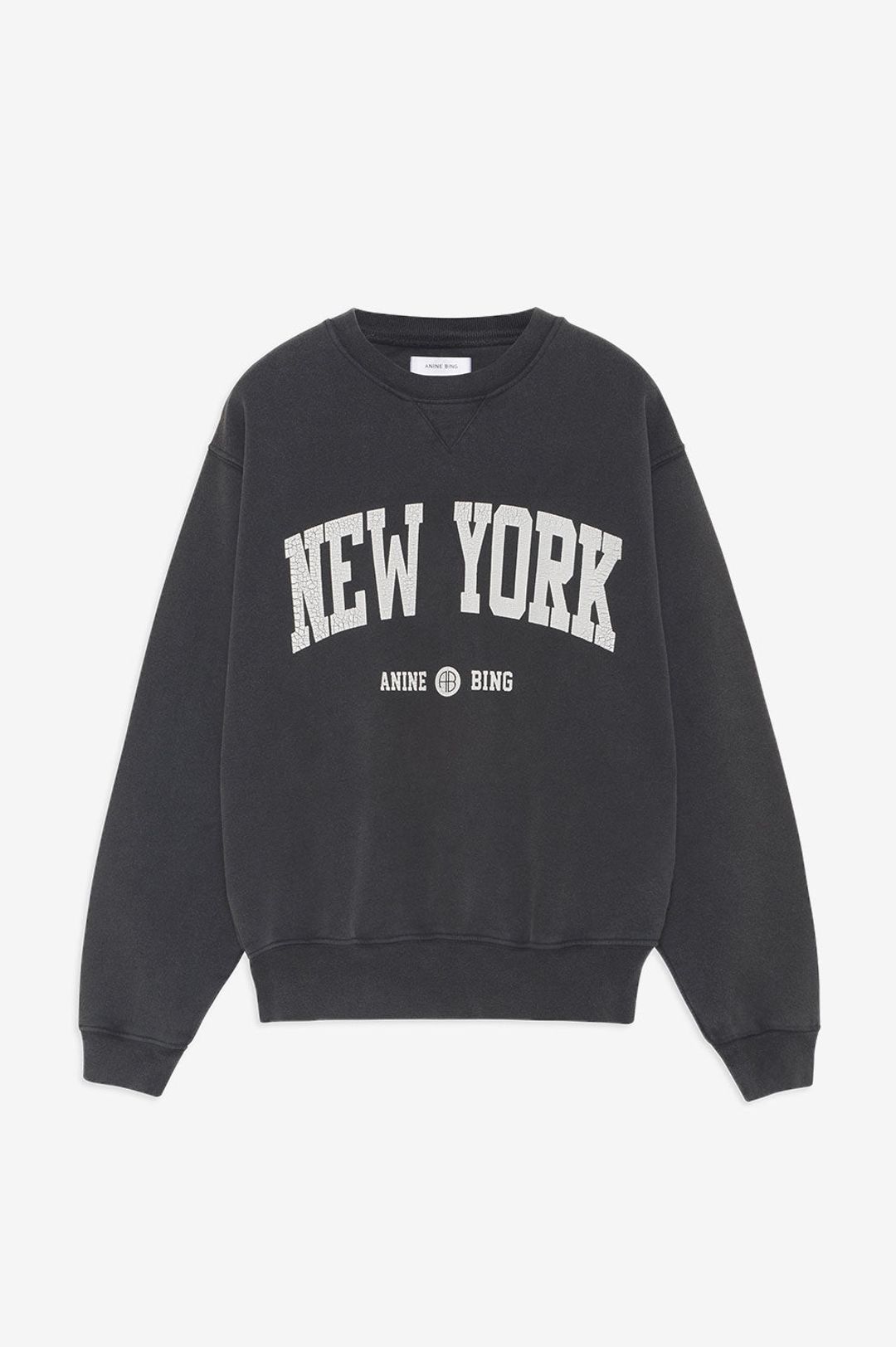 Ramona Sweatshirt University New York - Washed Black #3