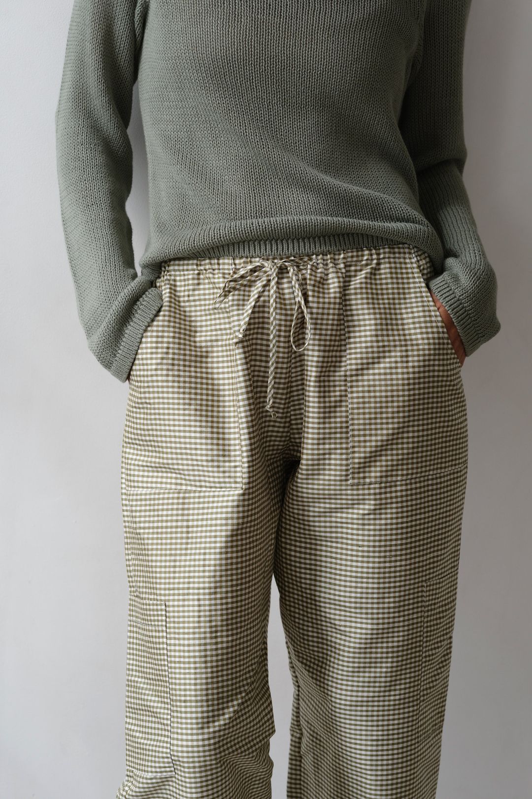 The Taffeta Drawstring Cargo Pant #6