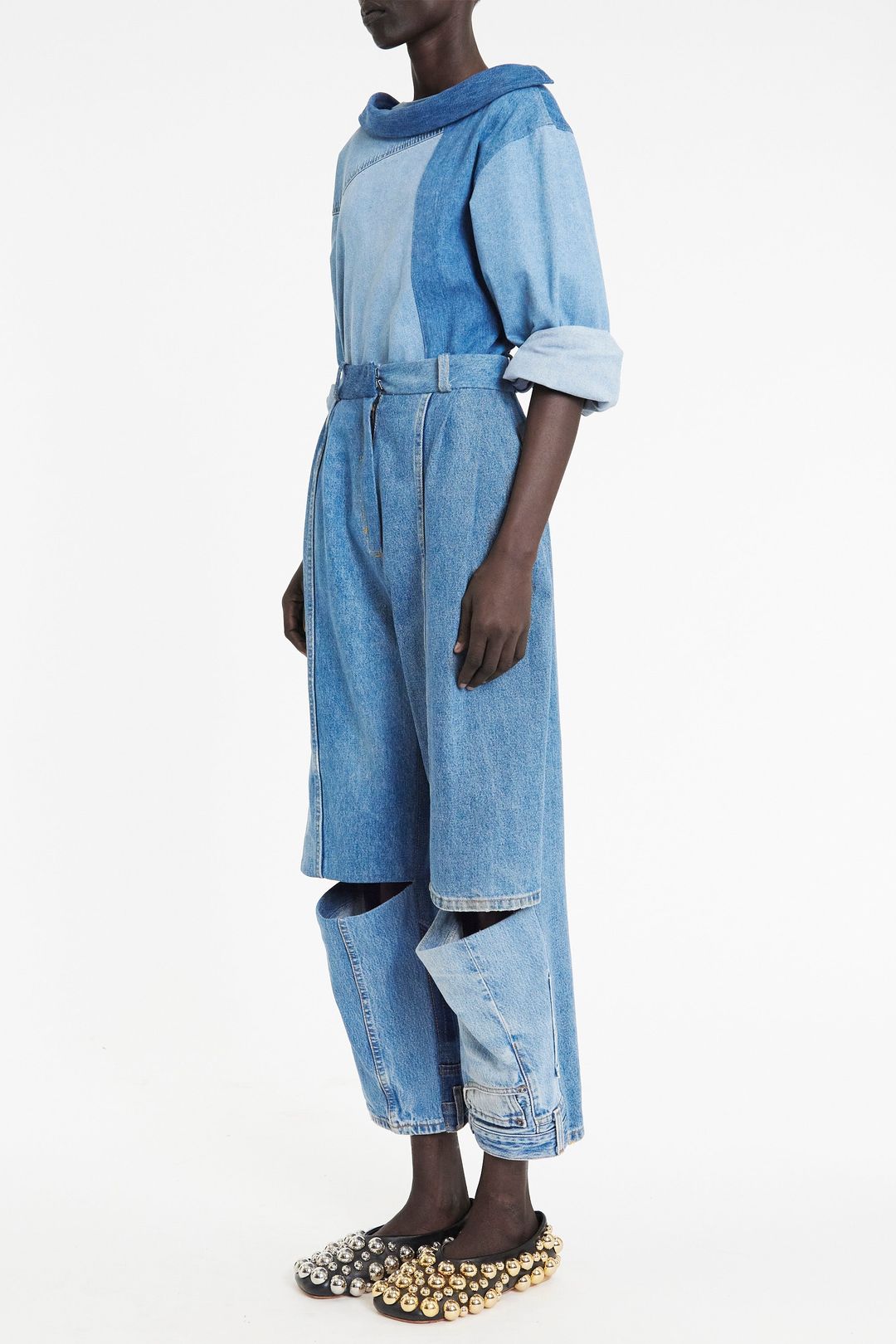 Upcycled Denim Jeans Blue #3