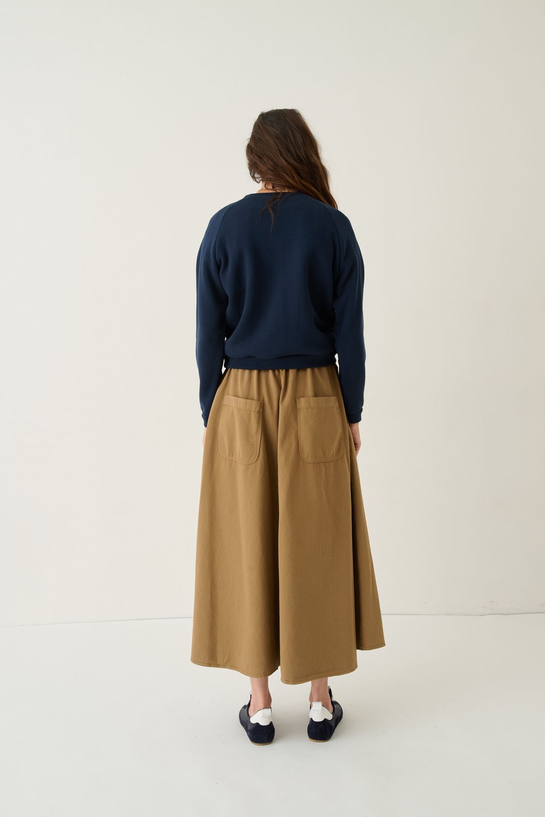 The Venetian Skirt in Camel #12