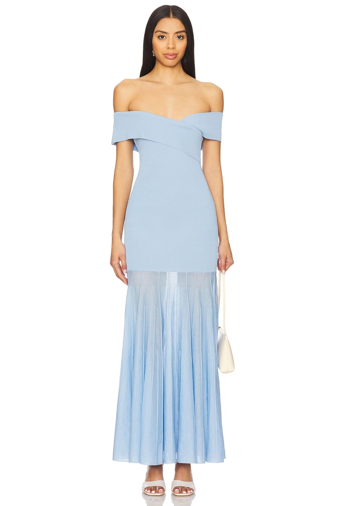 Rowan Sweater Dress in Powder Blue