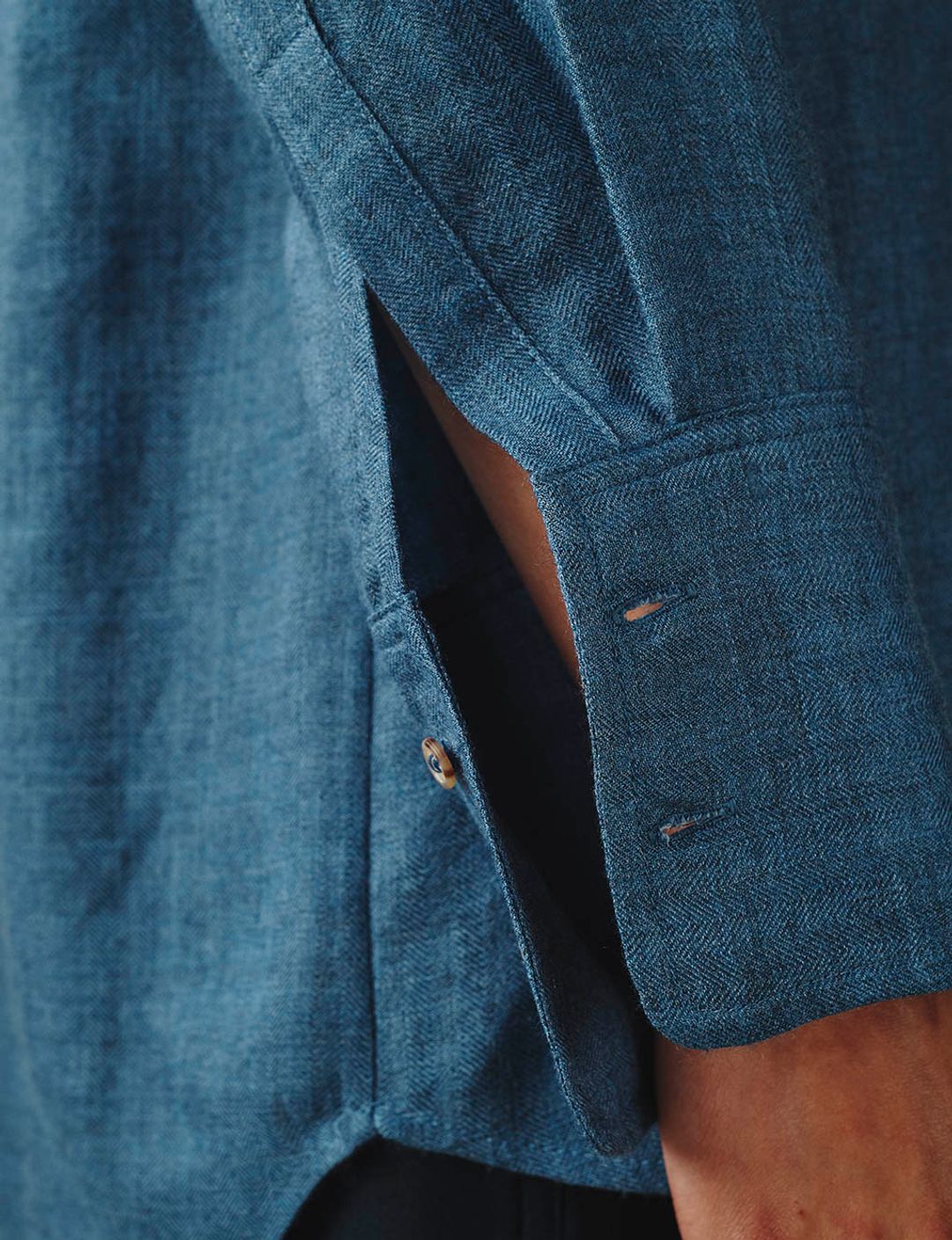 The Everyday Shirt in Silk Cashmere #7