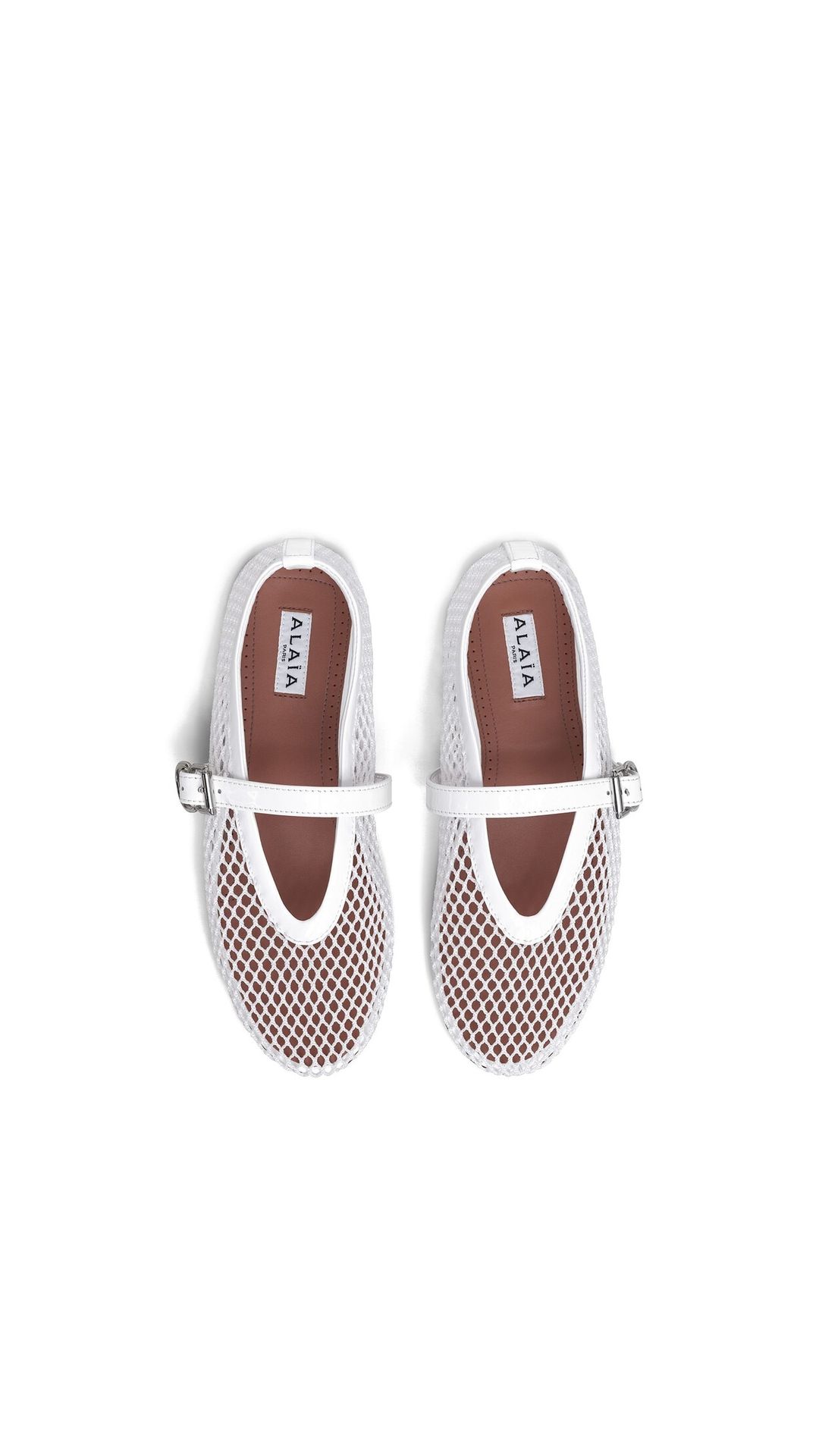 BALLET FLATS IN FISHNET #8