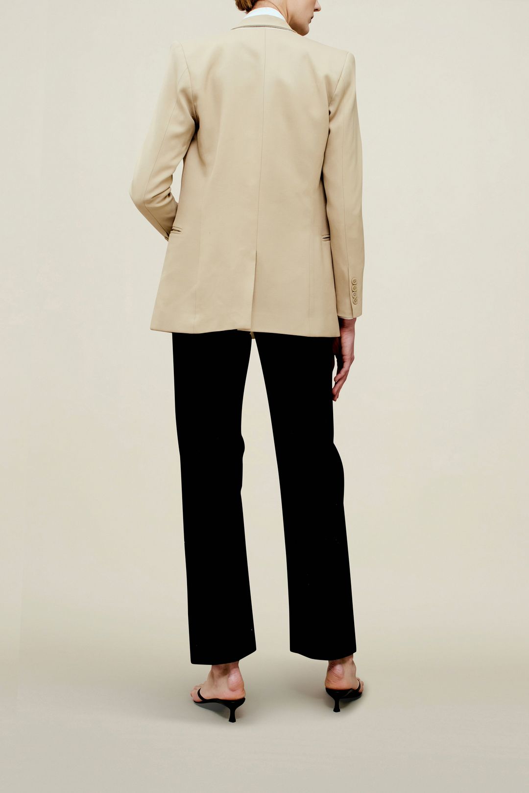 Emilio Tuxedo Blazer in Wool Twill #4