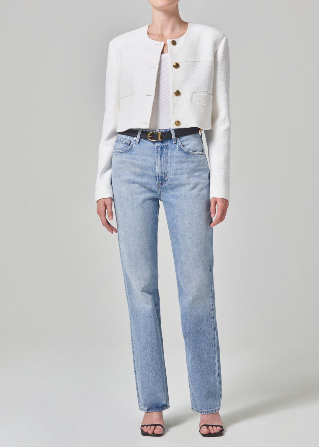 Pia Cropped Jacket in Naturaline #5