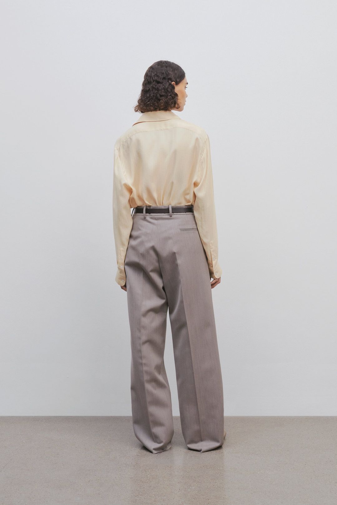 Roan Pant in Virgin Wool and Silk #4