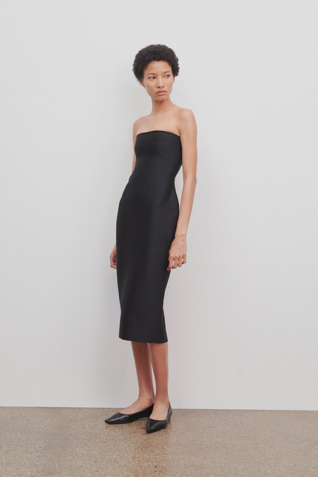 Nita Dress in Wool and Silk #3