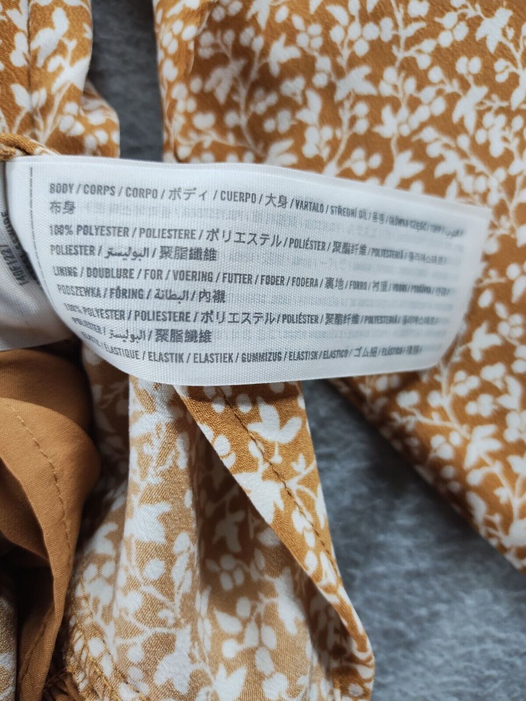 Abercrombie & Fitch Floral Crop Longsleeve Top #8