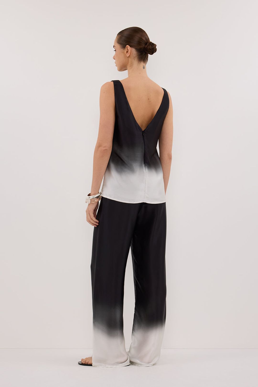 HUXLEY OMBRE SILK TOP #4