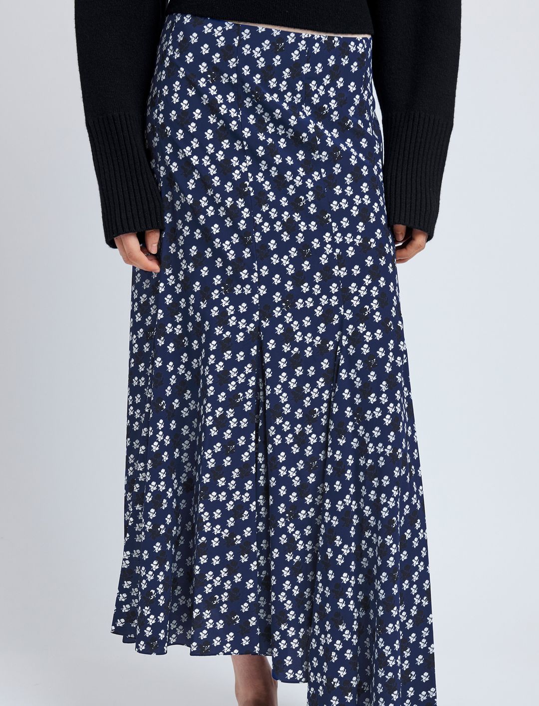 Joelle Skirt in Printed Silk Viscose #5