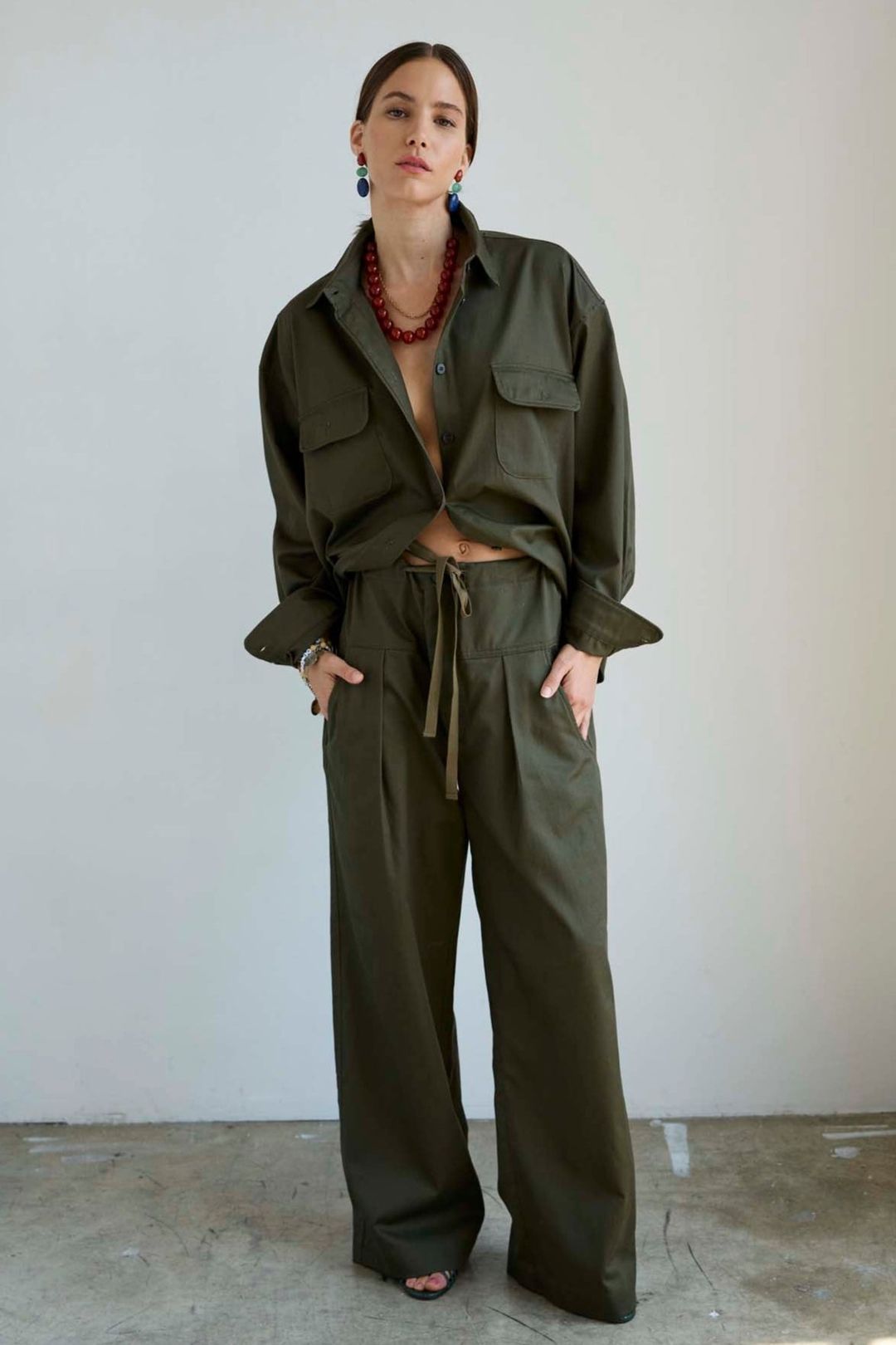 The Scrub Pant in Colonial Green