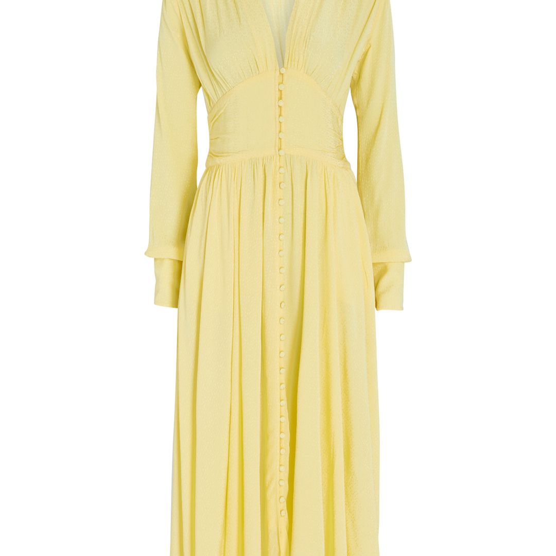 Tracy Long-Sleeve Midi Dress