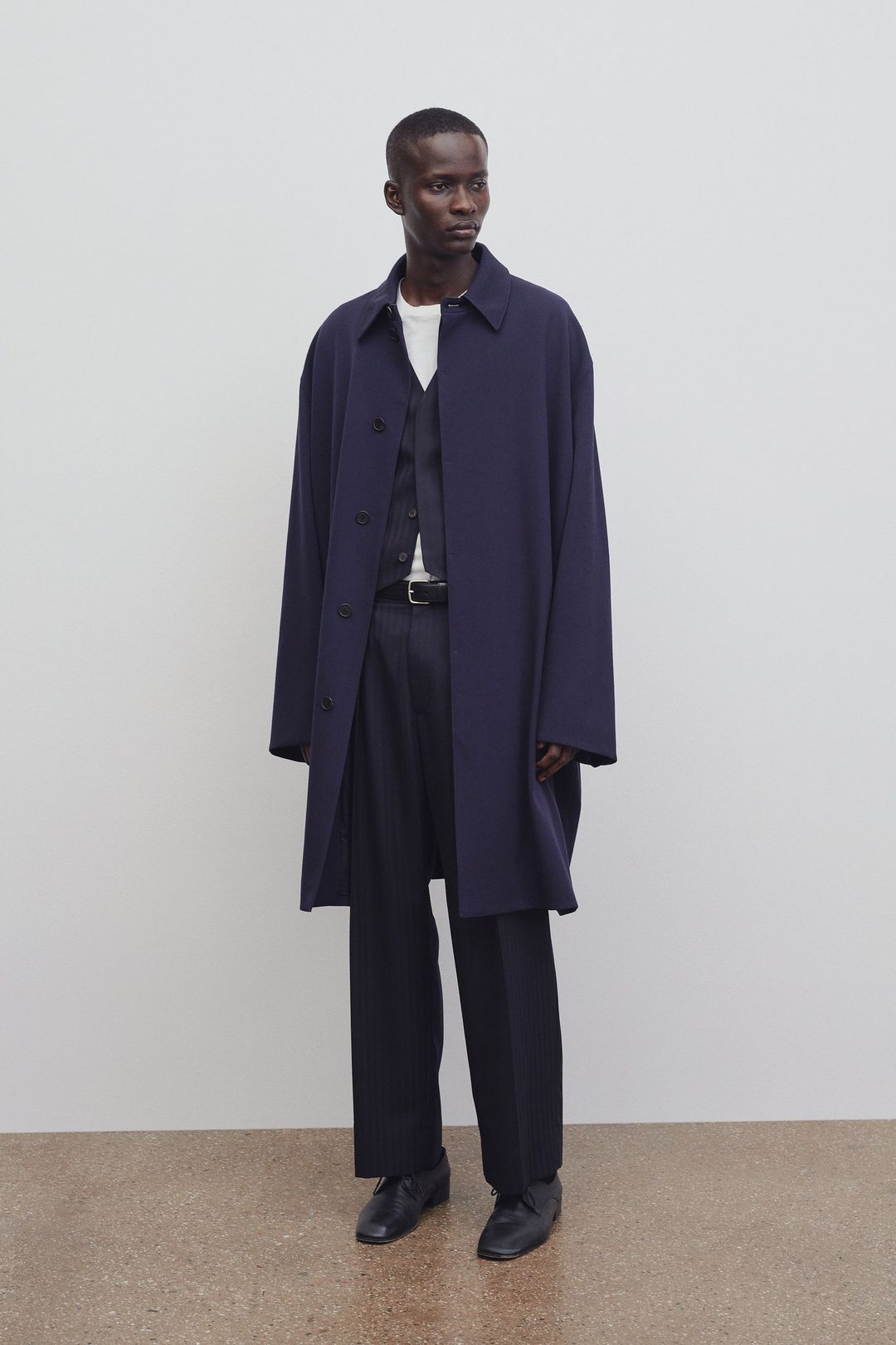 Dennis Coat in Virgin Wool #3