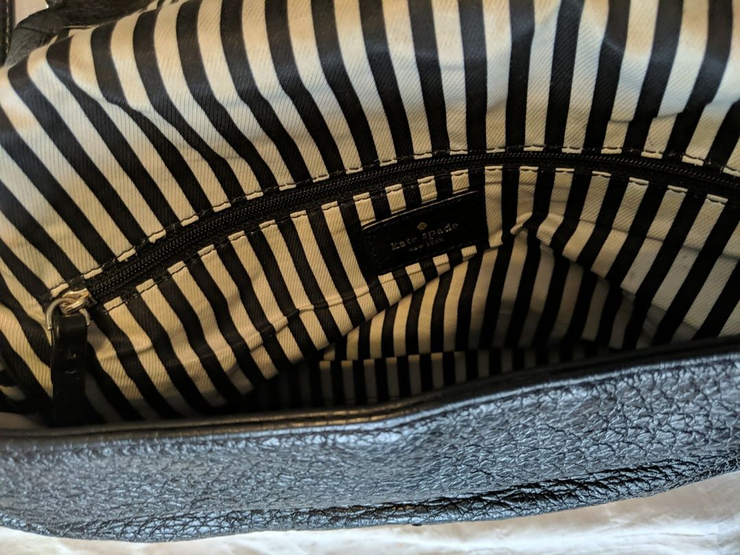 Kate Spade Cobble Hill Pebbled Leather Minka Bag #13