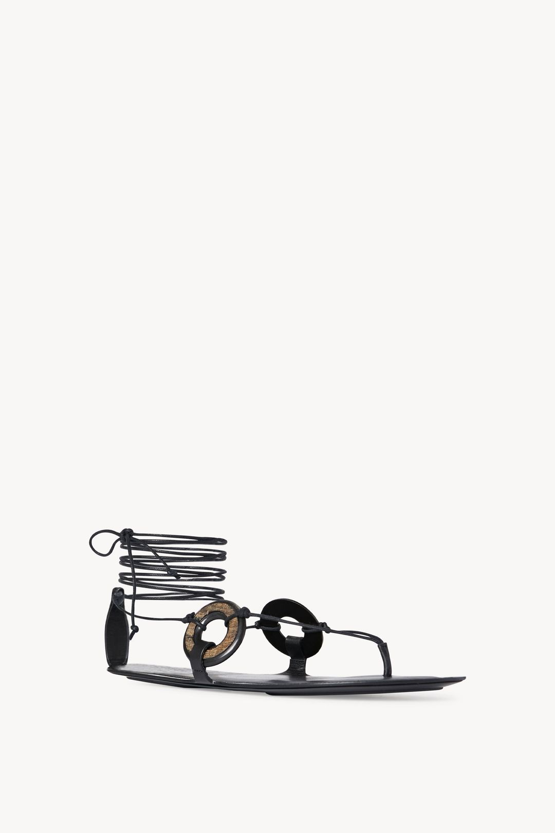 Ring Sandal in Leather