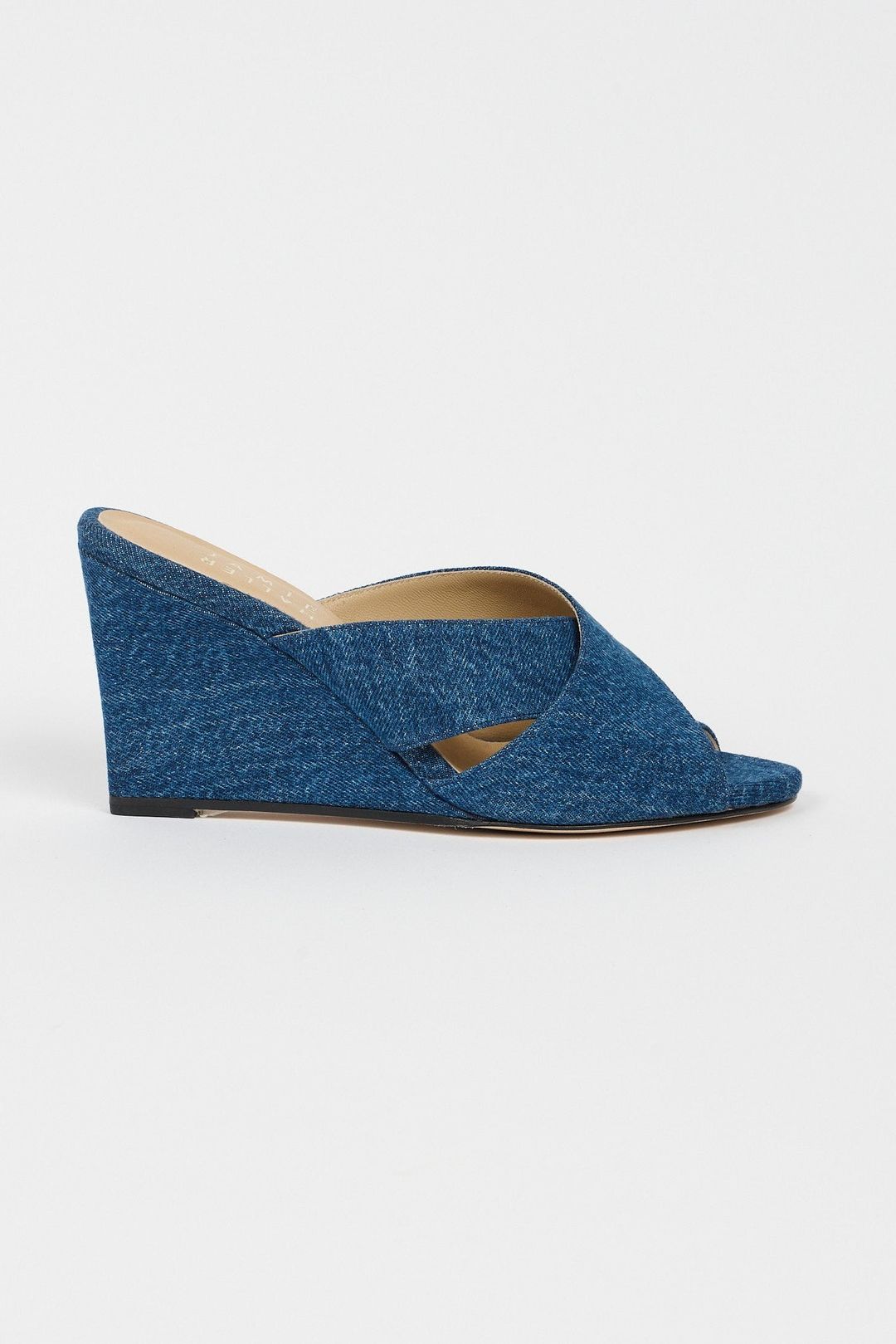 The Rose Platform in Denim