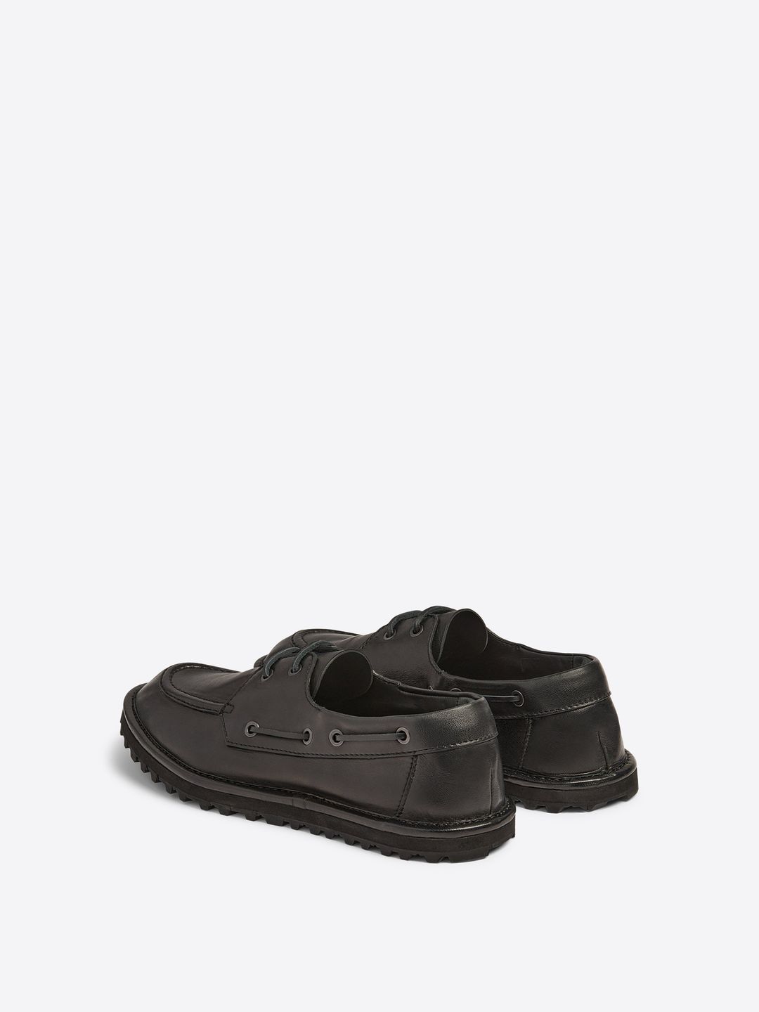 Leather boat shoes #4