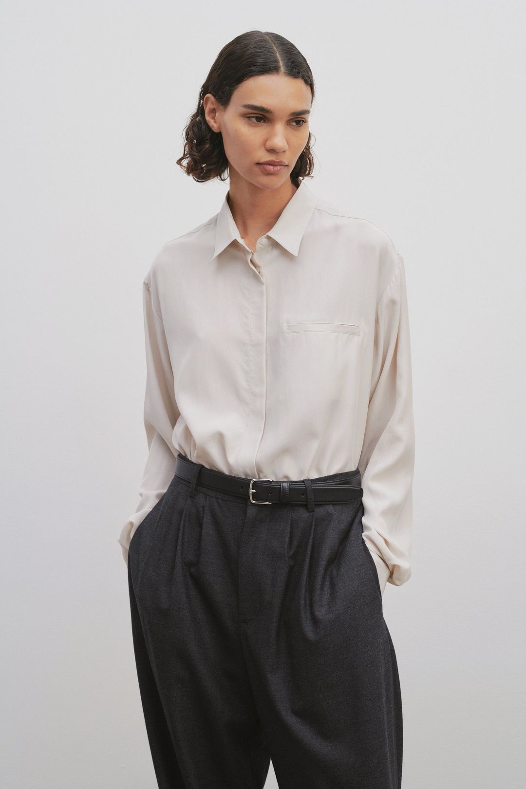 Eleni Shirt in Silk #3