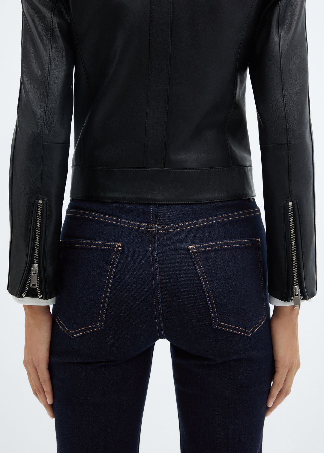 Medium-rise flared jeans #6