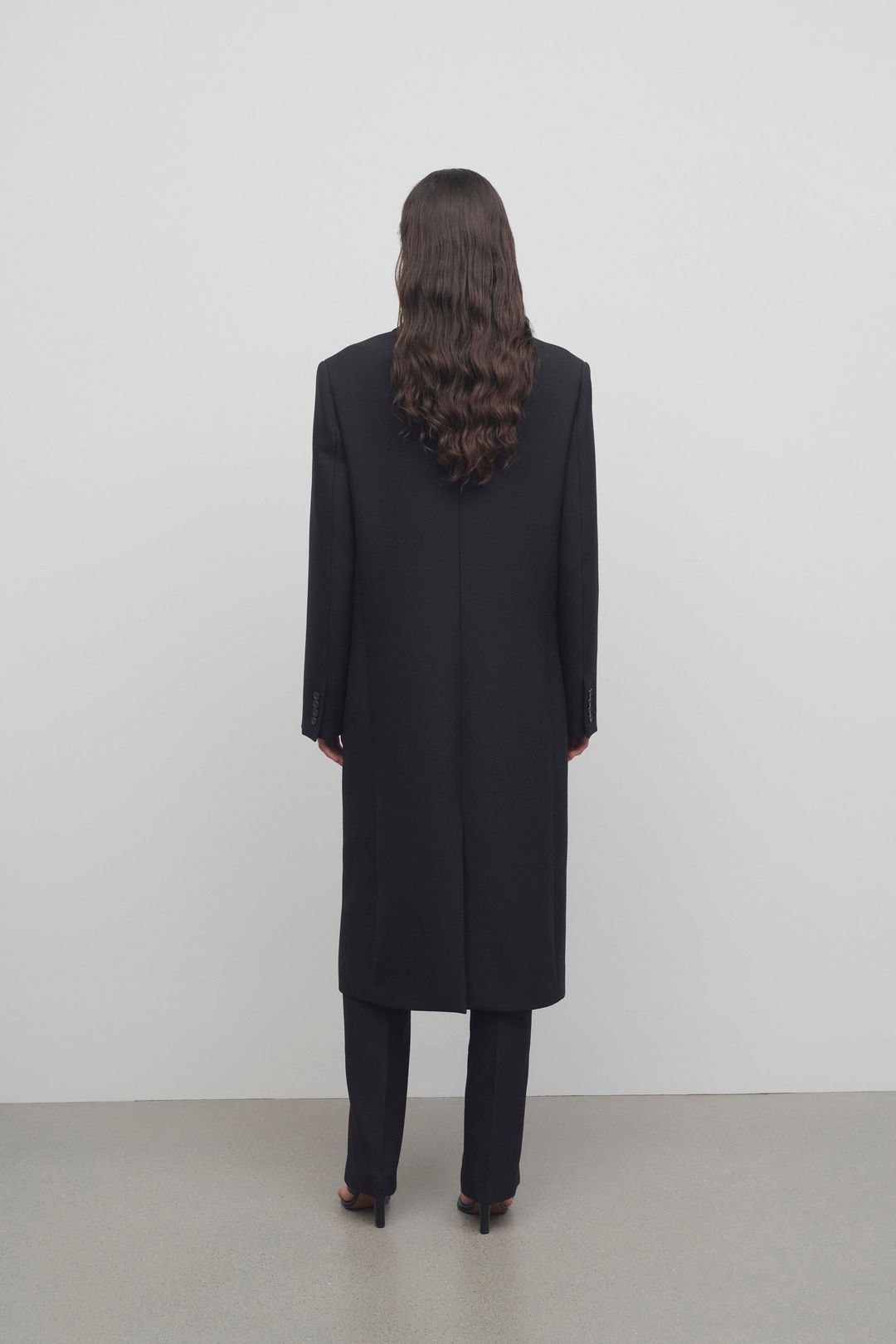 Sand Coat in Virgin Wool #5