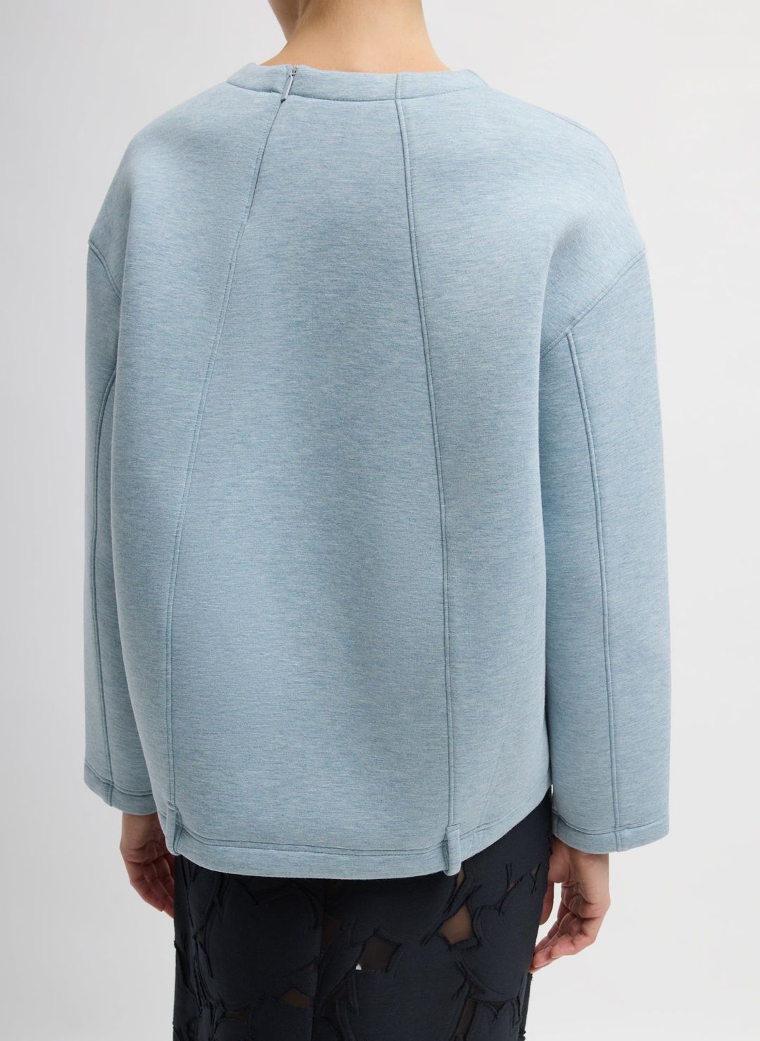 Bonded Viscose Easy V-Neck #5