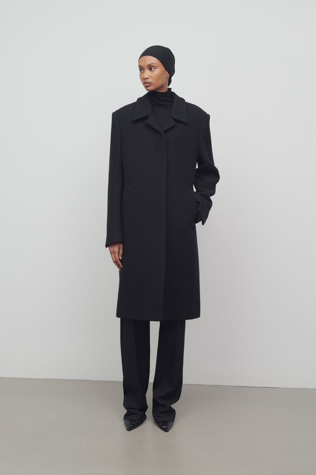 Anton Coat in Wool #3