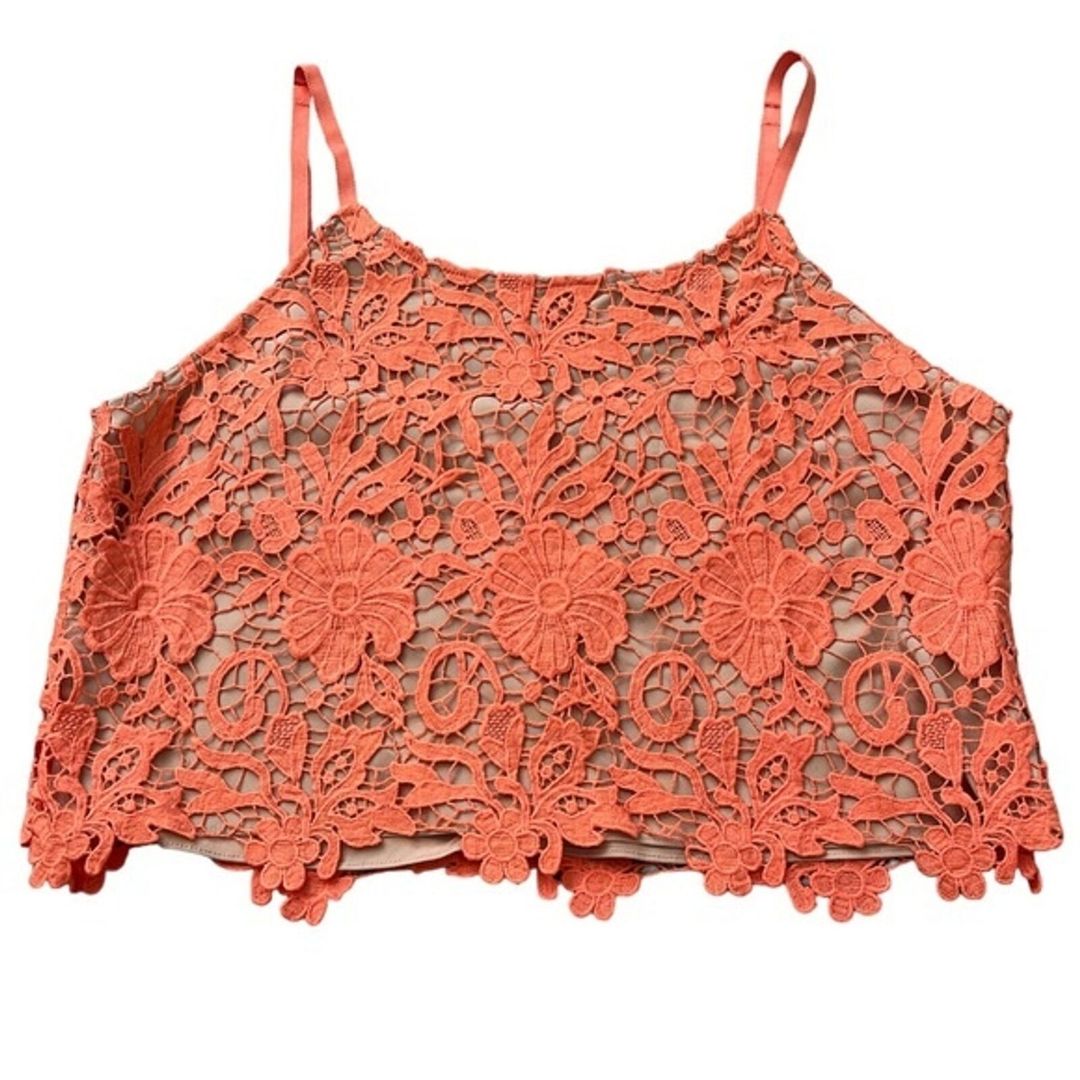 Alanis Lace Crop Top #4