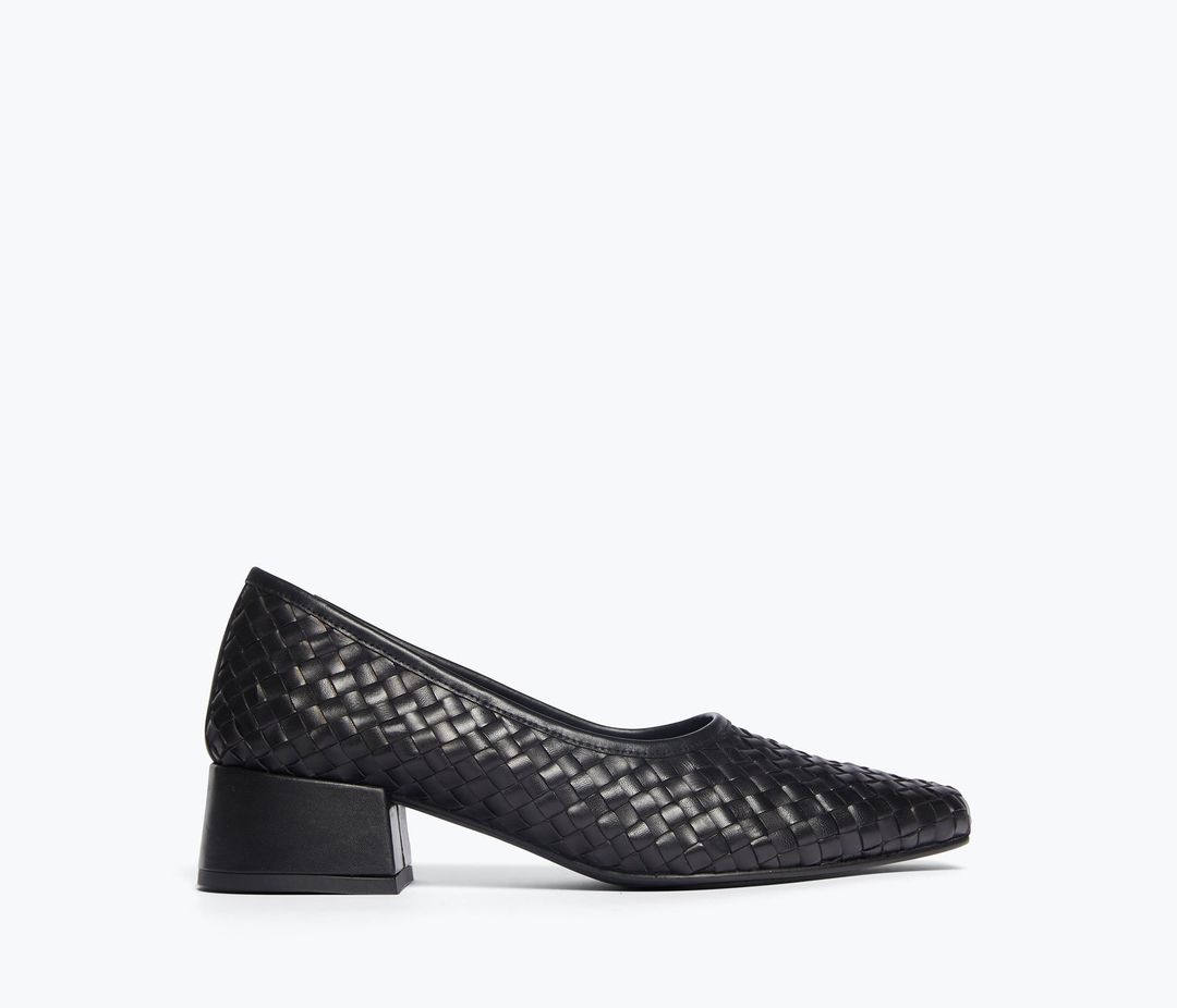 JAYLA WOVEN BALLET HEEL