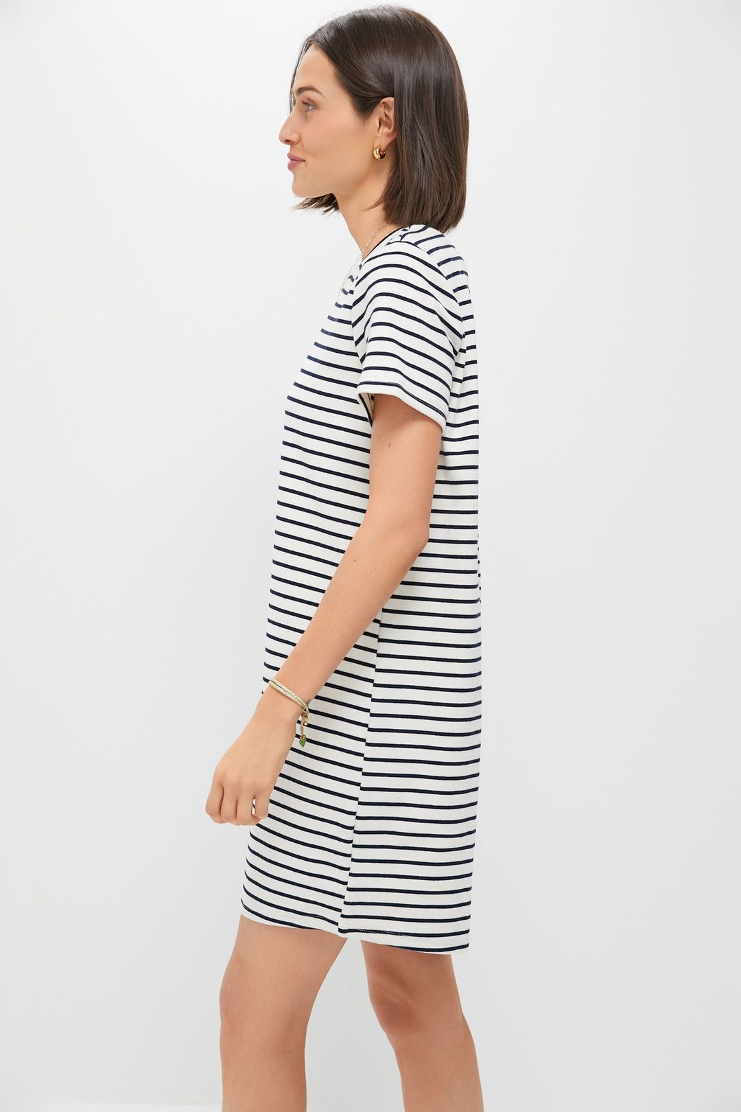 Blue Stripe Aimee Mini Dress #3