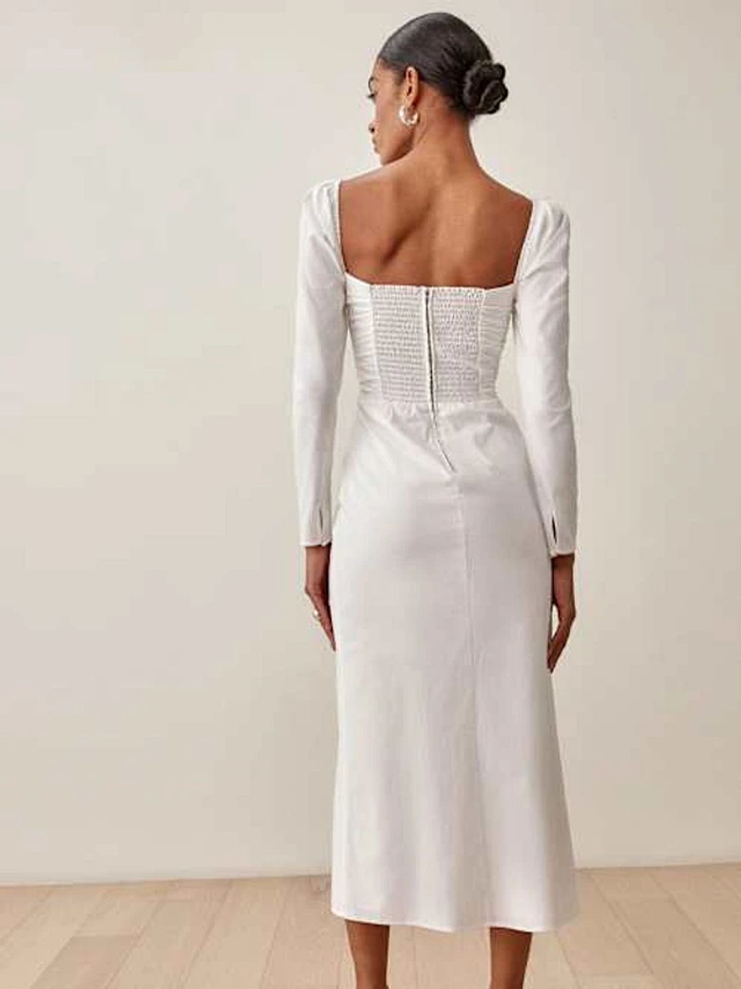 Organic Cotton Isaac Dress in White #2