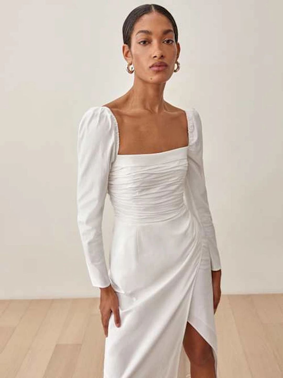 Organic Cotton Isaac Dress in White #3