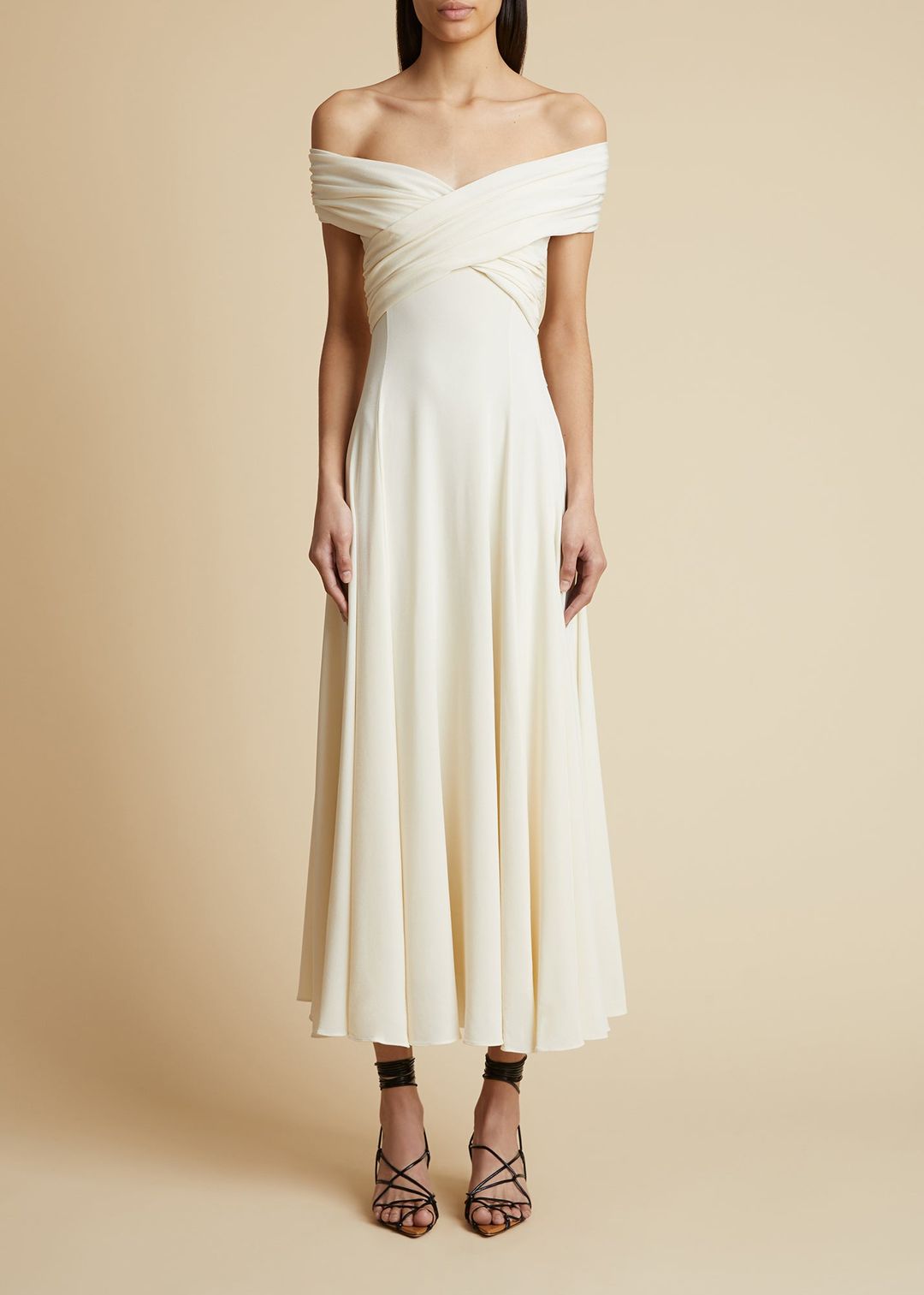 Bruna Dress in Cream #2