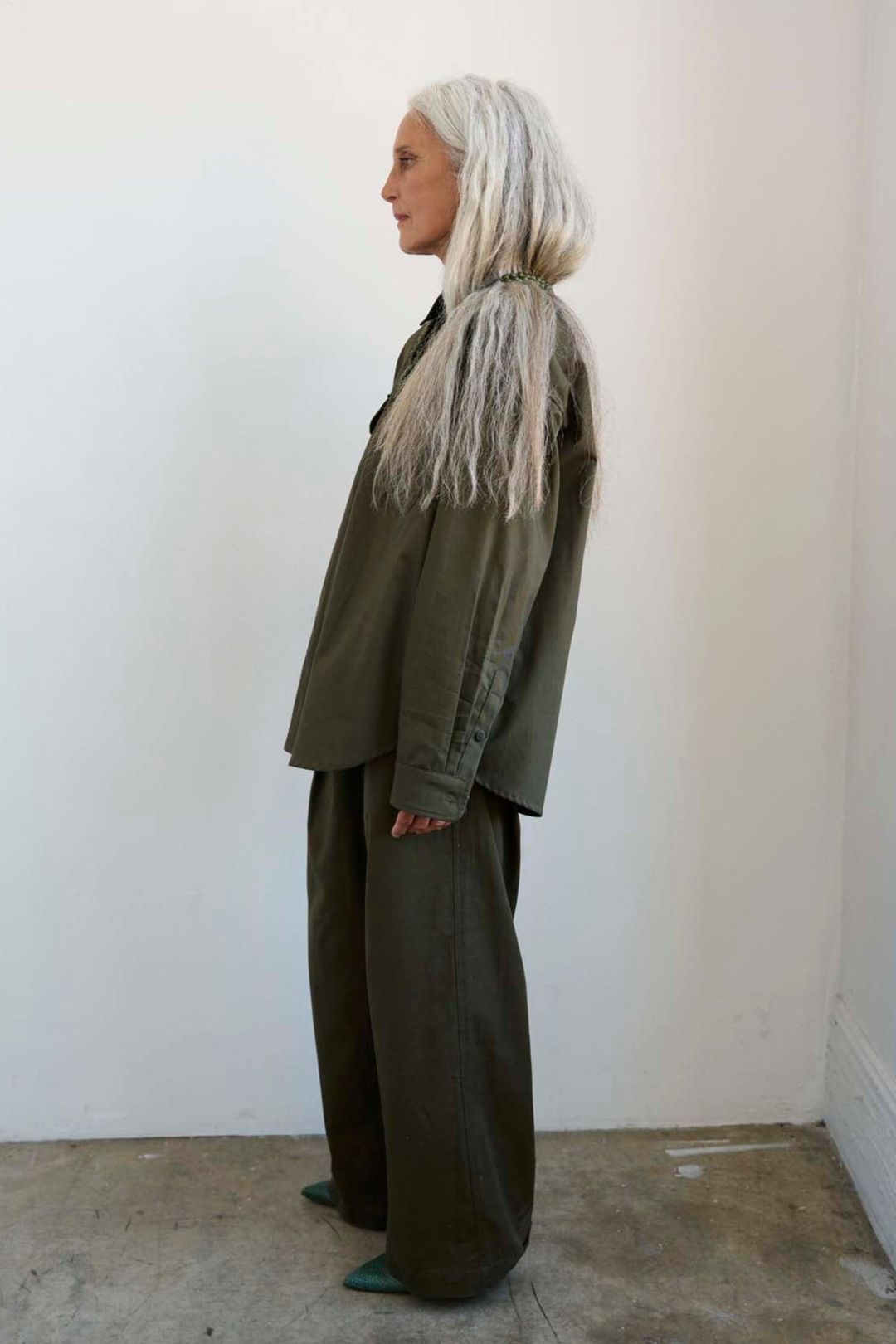 The Scrub Pant in Colonial Green #10