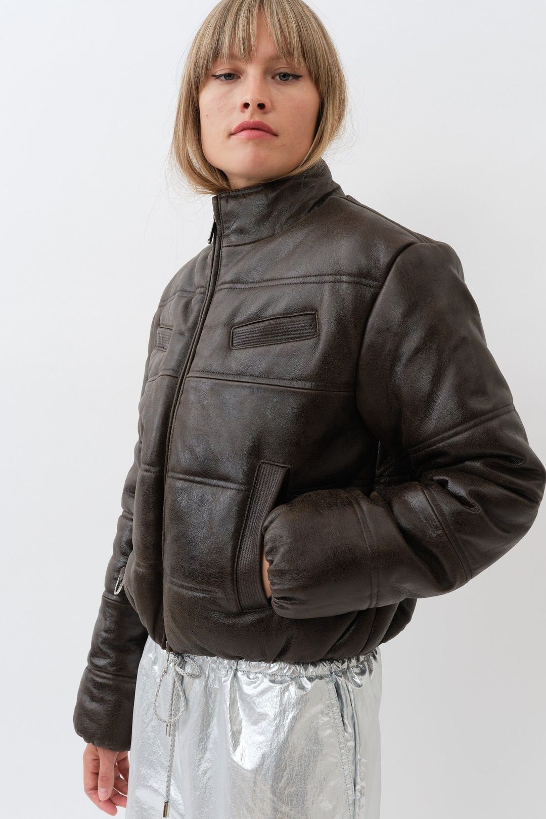 Franklin Jacket — Distressed Brown #4