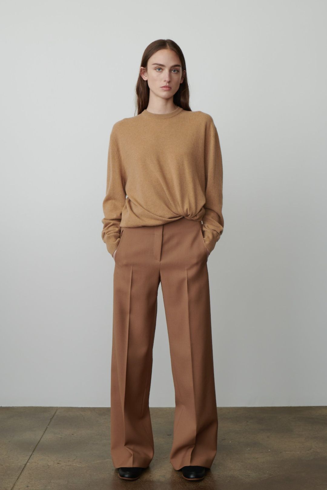 Pipa Pant in Virgin Wool and Silk #3