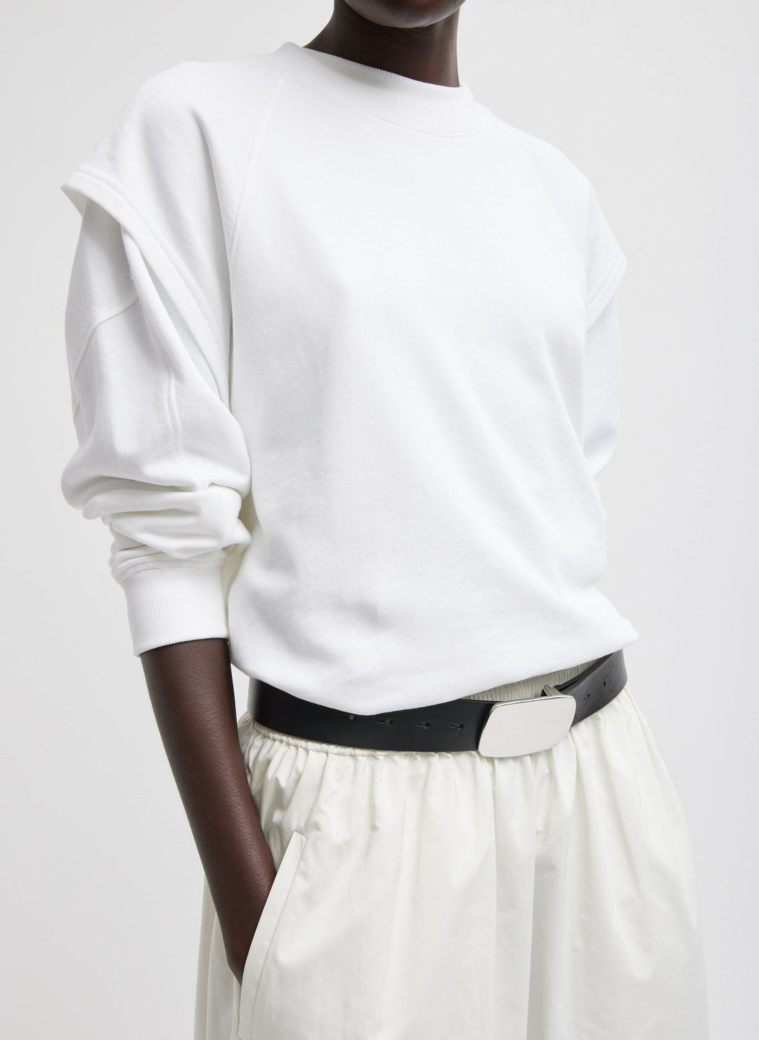 Light Weight Sweatshirting Sleeveless Easy Top #8